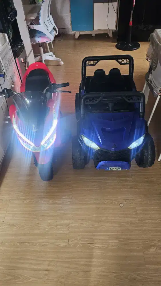 Dijual motor dan mobil remote listrik untuk anak anak
