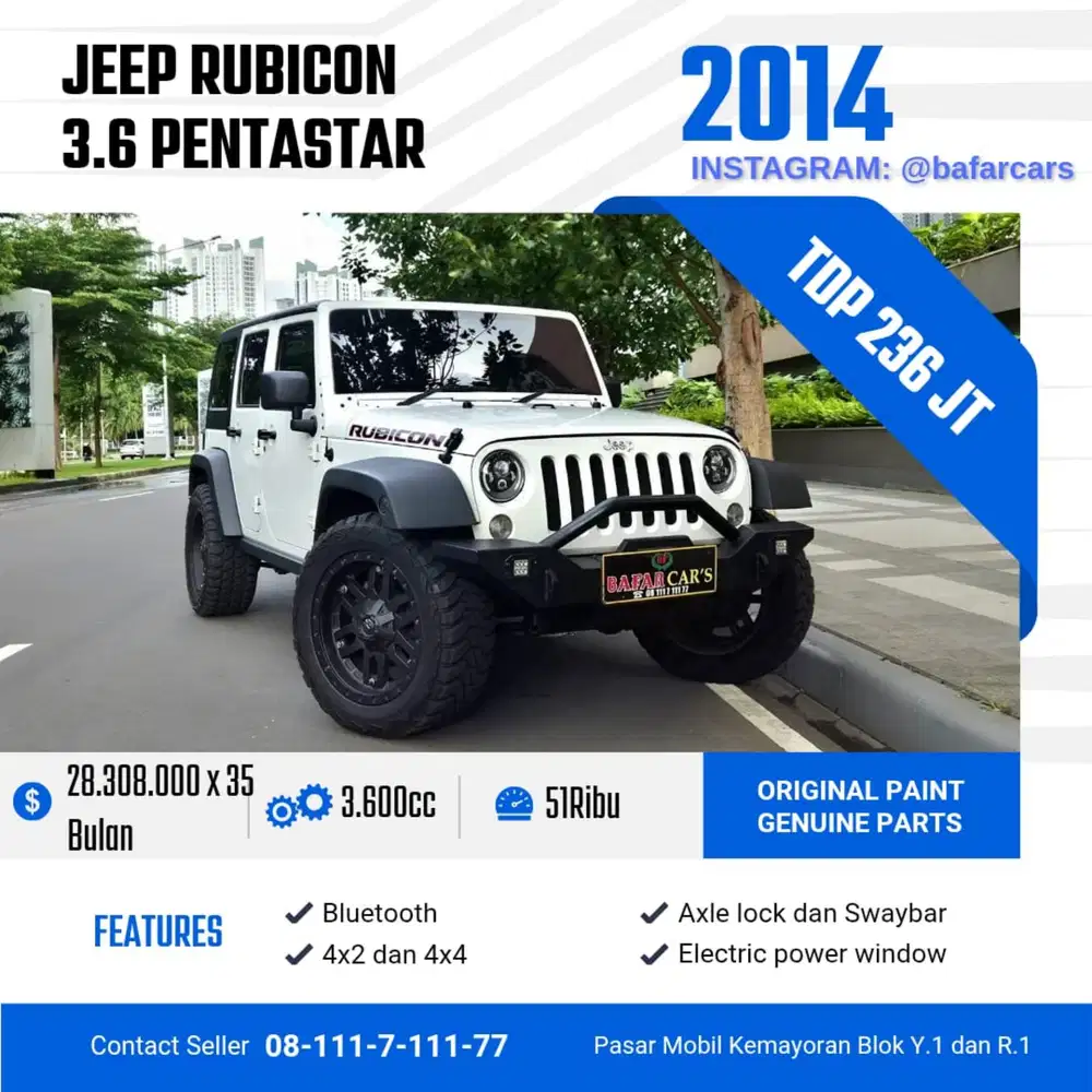 Jeep Rubicon 3.6 Pentastar 2014