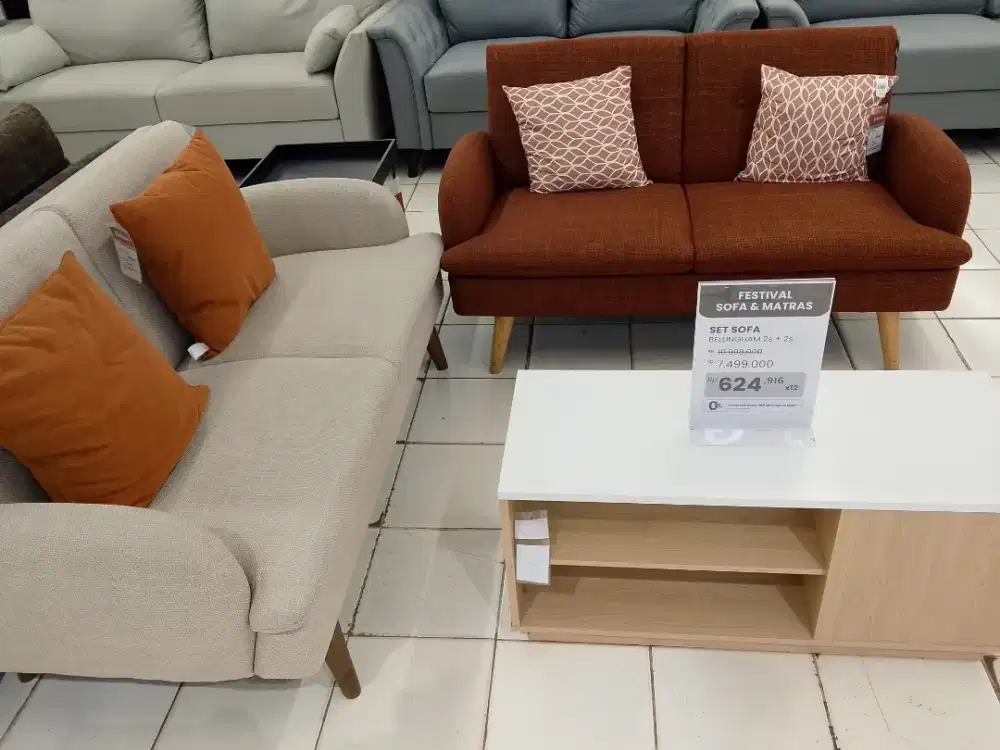 CEPAT HABIS! PROMO BESAR SOFA SET / SOFA SET RUANG TAMU