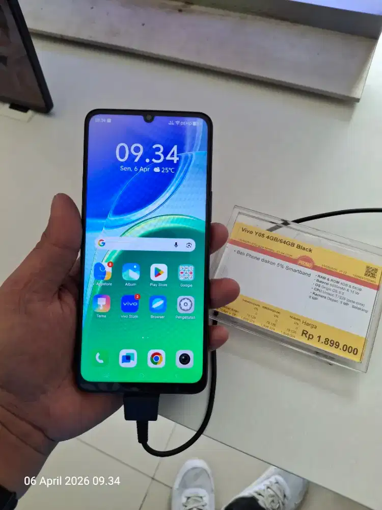 SEDIA KREDIT HP VIVO Y05 PROMO BUNGA RINGAN