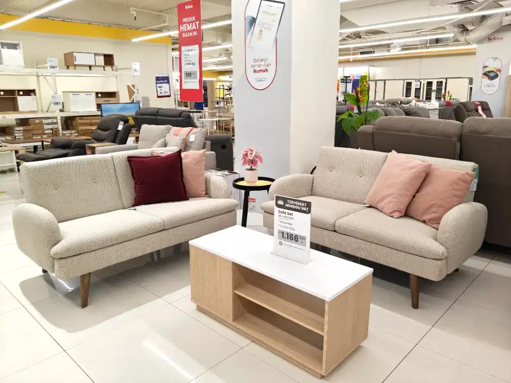 Obral murah sofa set