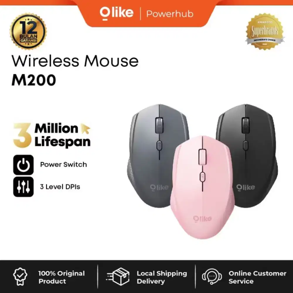 Mouse wireless Olike M200