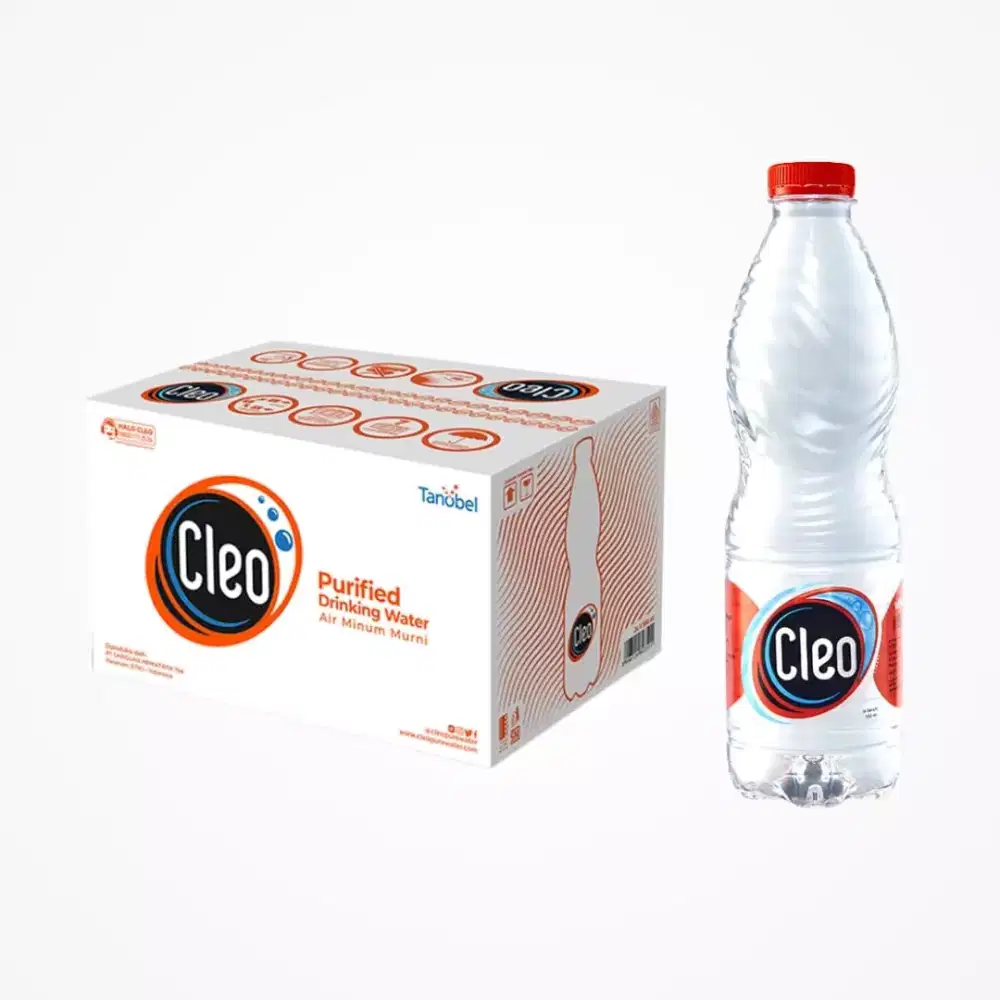 Air mineral Cleo kemasan 550ml