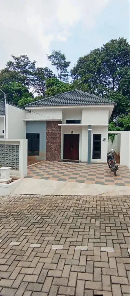 Rumah minimalis bonus pagar free biaya di mijen
