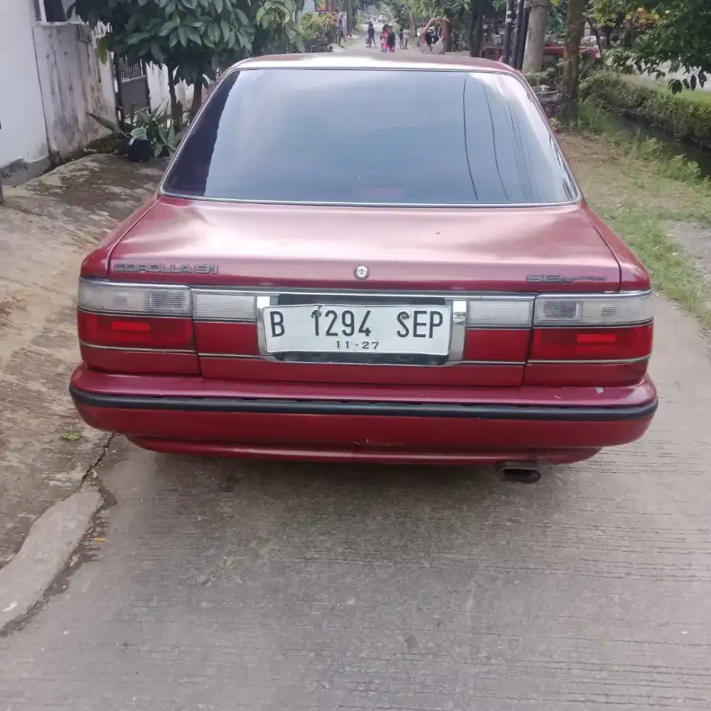 Dijual toyota corolla 1989 29jt
