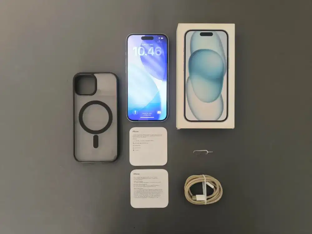 iPhone 15 128GB 128 - Fullset Istimewa, Ex Resmi iBox