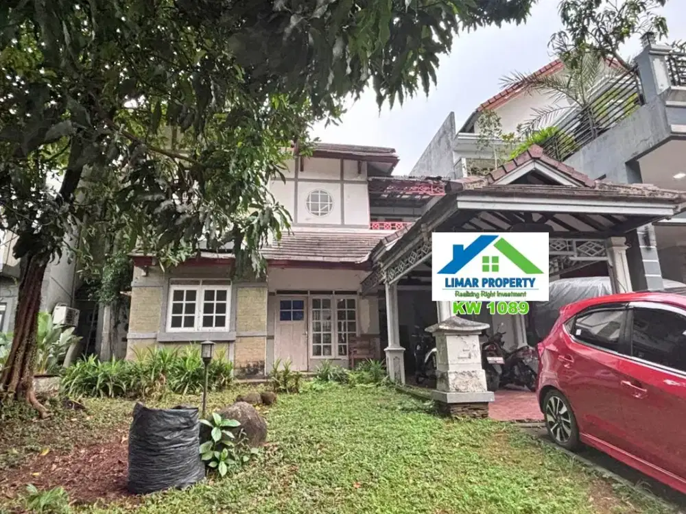 Rumah 2 Lantai Strategis di Cluster Favourite Kota Wisata Cibubur