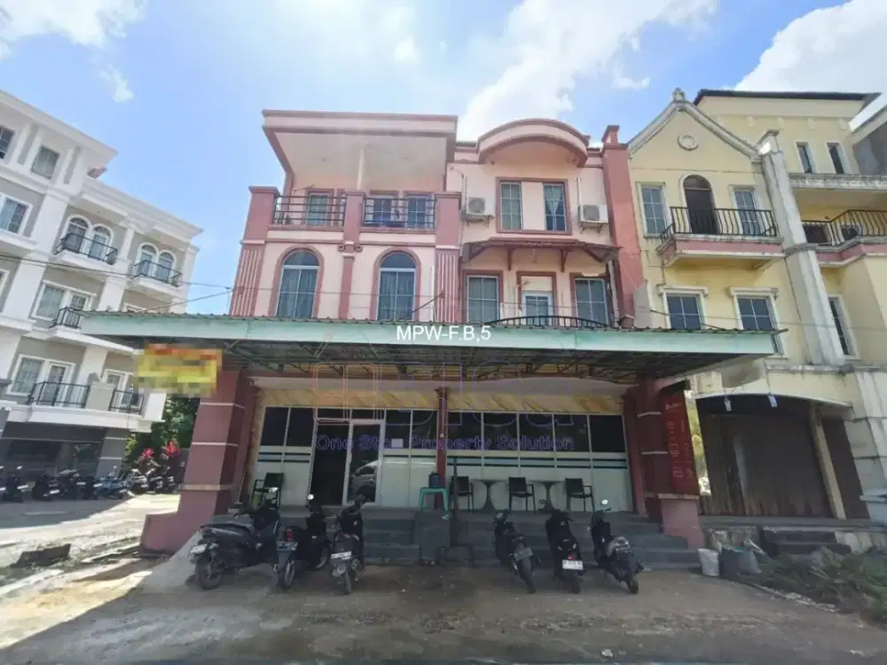 2 Unit Ruko Hook Eks JRP Hotel Nagoya – Green Garden Batam, Sudah Siap Usaha