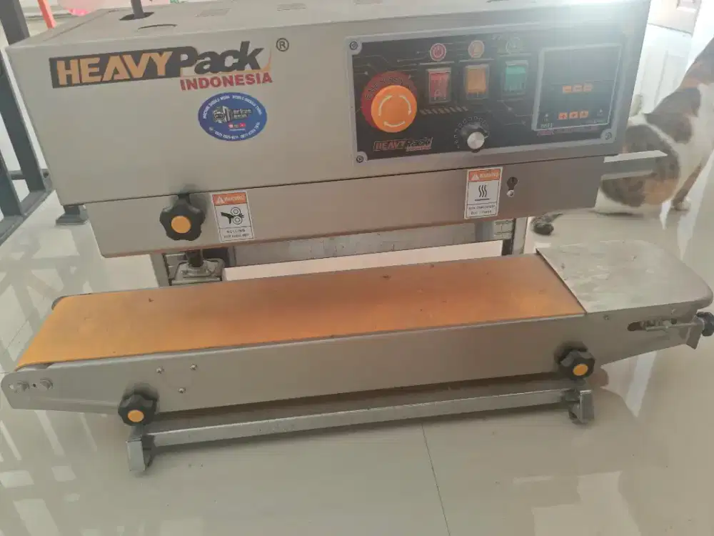Band Sealer Heavypack untuk Packing Sambal/Snack - Kondisi Baru