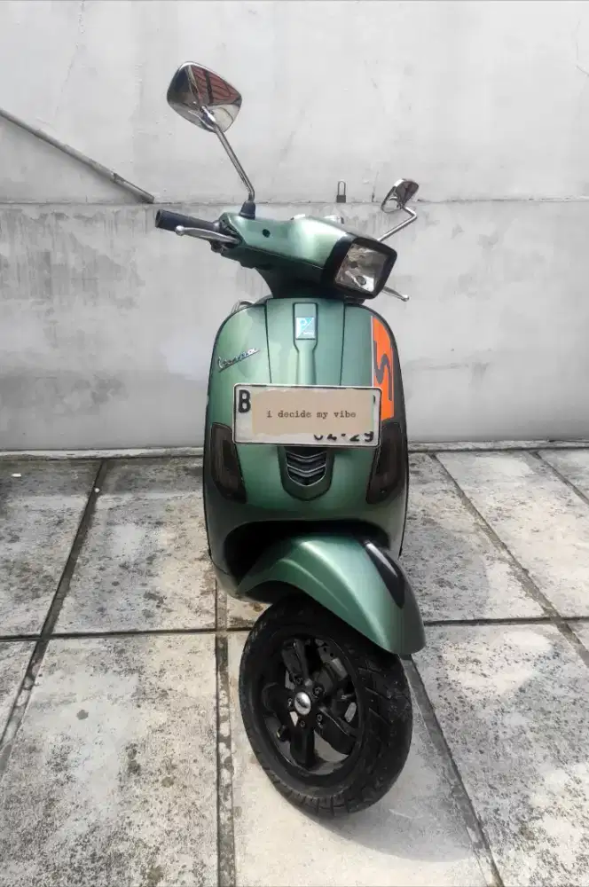 Jual Cepat Vespa S125 2019 Hijau Matic Cakep