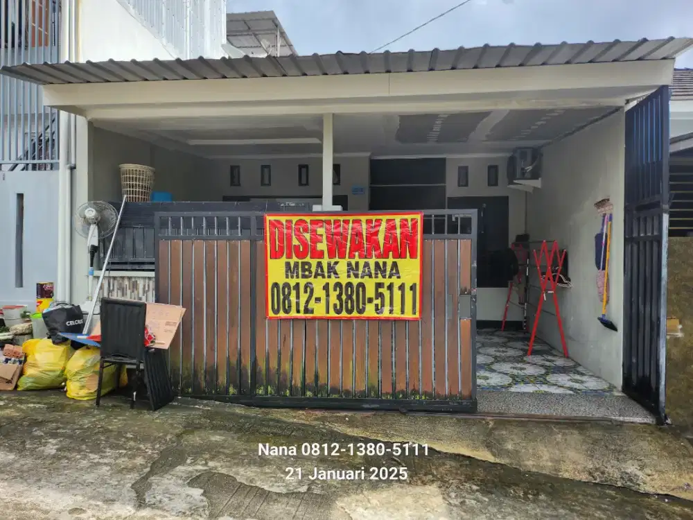 DISEWAKAN SIAP HUNI