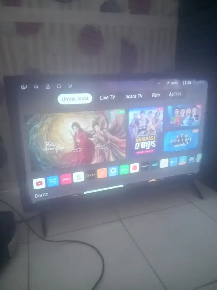 Jual tv android merk coocaa 32 in no minus