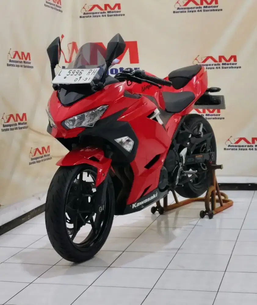 Kawasaki New Ninja 250 Fi Tahun 2019 Merah