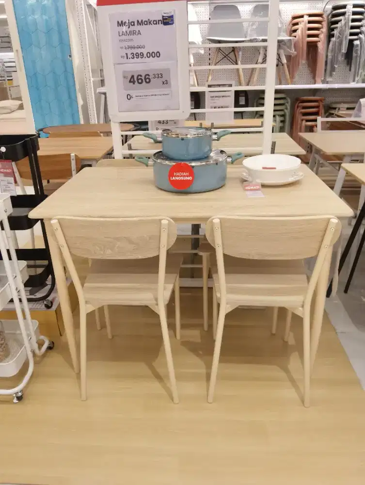 LAMIRA MEJA MAKAN SET