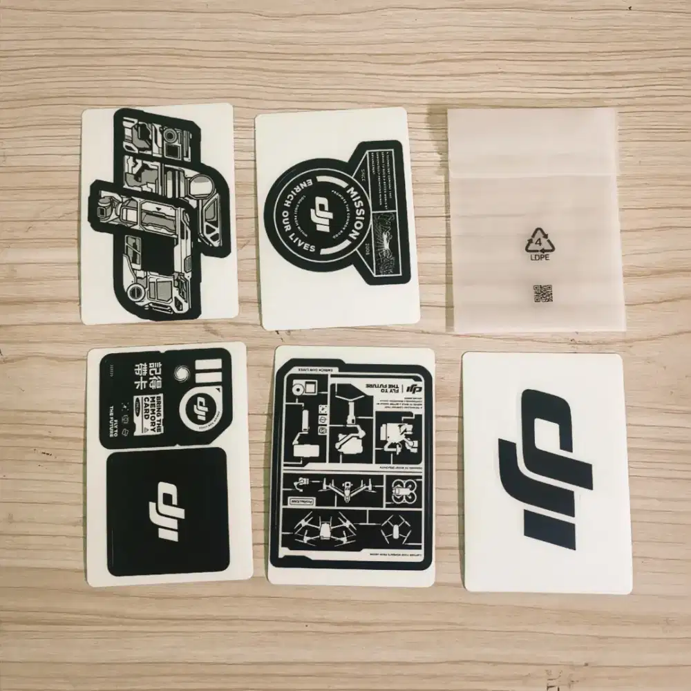 Sticker stiker drone dji original copotan dari avata 2