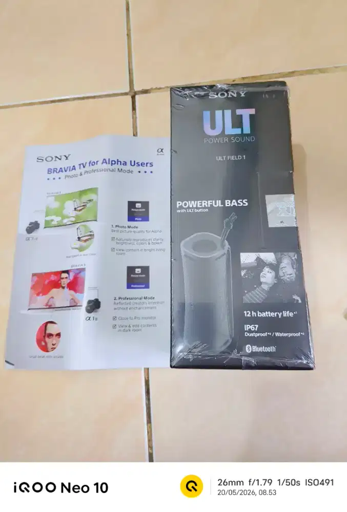 BARU 100% !! Sony ULT Field 1 | SRS ULT10 | BNIB SEGEL | NON REPACK