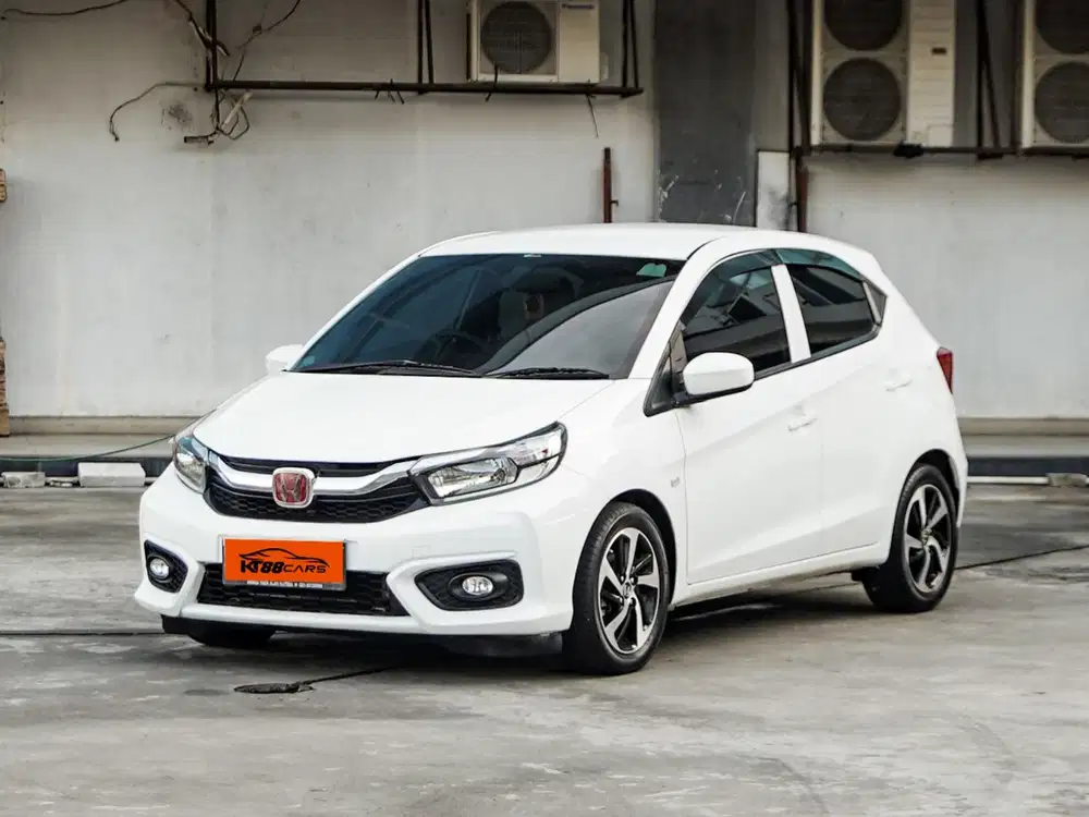 Honda Brio Satya E Matic 2019 putih ganjil