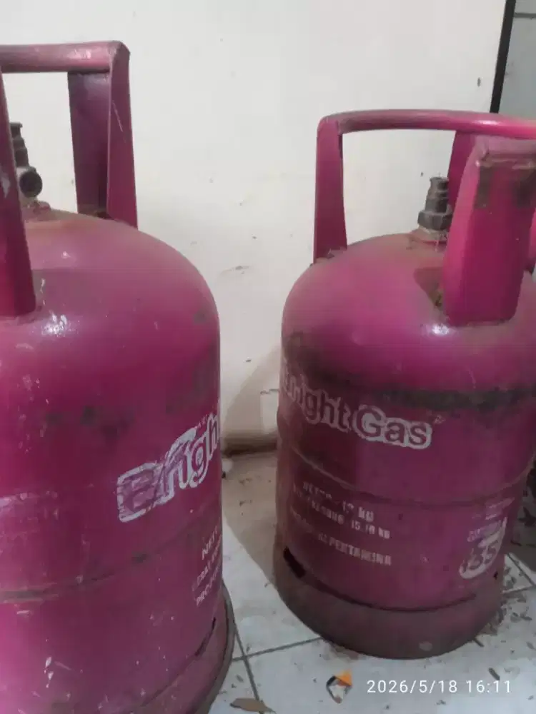 Dicari Tabung LPG elpiji bright gas 12kg