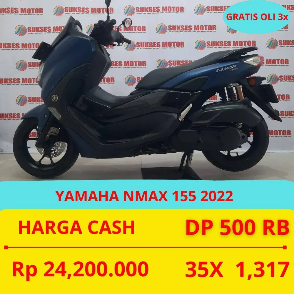 YAMAHA NMAX 155 2022 DP MURAH 500 RIBU GUYS