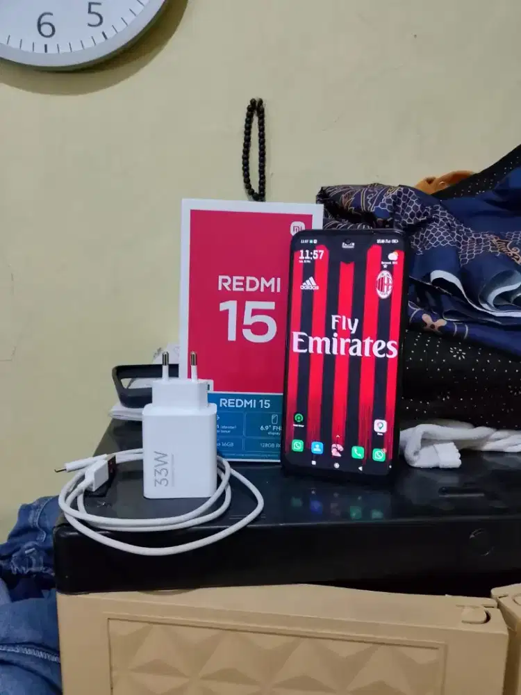 REDMI 15 8/128 BLACK MULUS