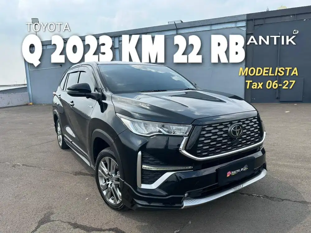 Toyota Zenix Q Modelista 2023 Hitam ANTIK