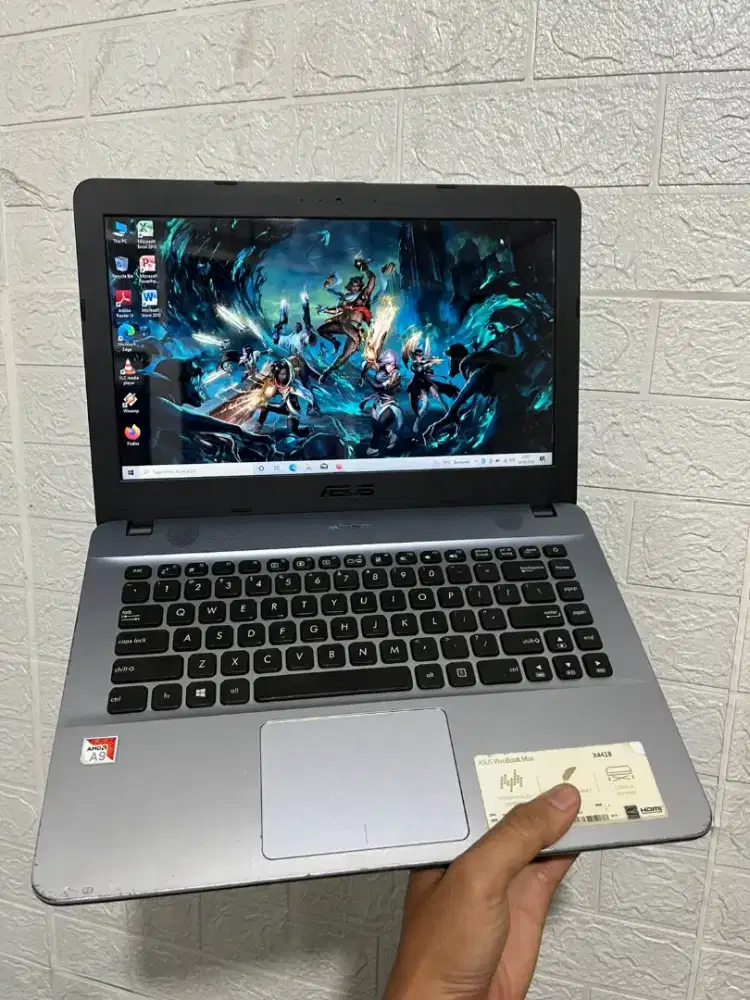 Jual Laptop Asus X441B AMD A9-9420 Radeon R5 Ram 4/128 SSD Hdd 500 GB