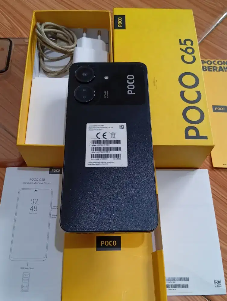 Poco C65 Nfc 8+8/256 Fullset Ori Resmi