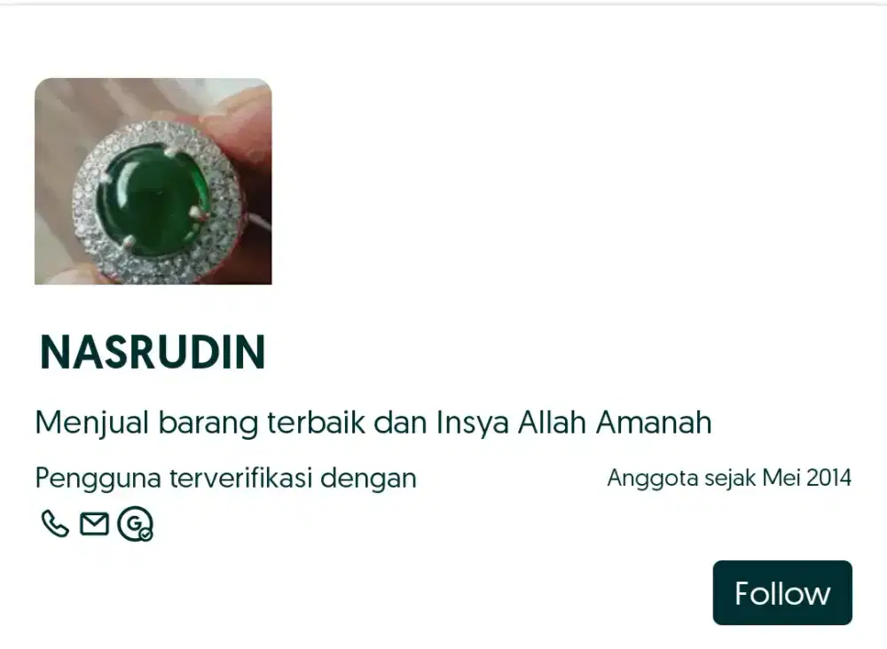 PENJUAL BATU CINCIN PENIPU (MALING)