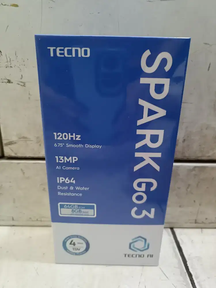 Tecno spark go 3 ram  4+4/64gb PROMO Cash&KREDIT