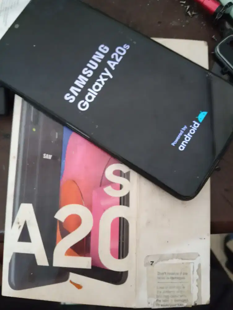Murah hp Samsung A20s 4/64 LKP Lemgkap minus signal lemah