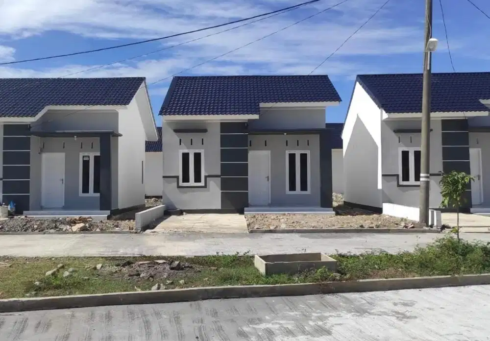 Rmh minimalis subsidi siap huni type 36/130.M.dp 56 jt lamlumpu pkbada