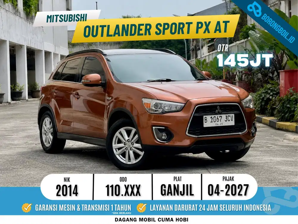 Mitsubishi Outlander PX AT 2014 TDP 9 JUTA