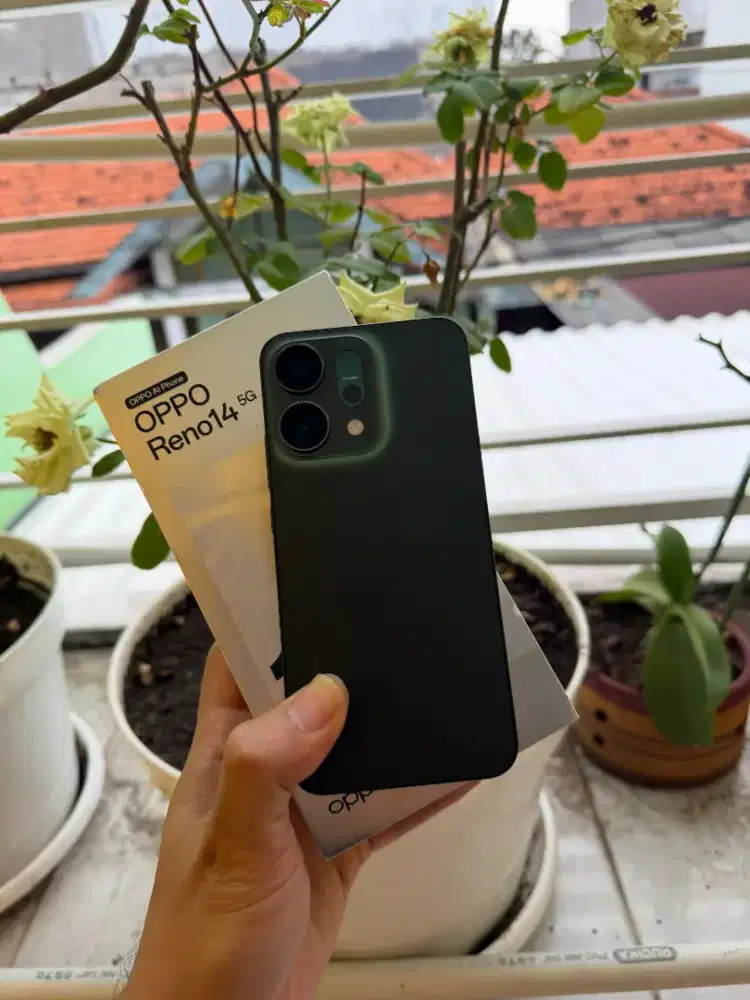 Oppo Reno 14 5G 12/256 likenew super baru make
