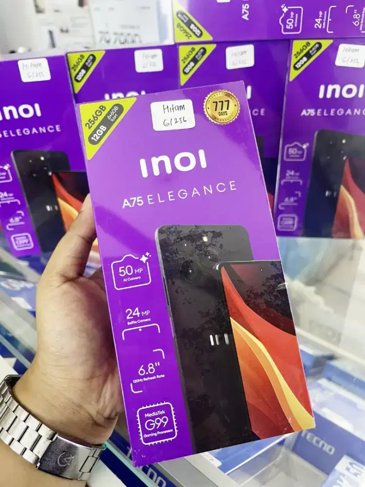 Inoi A75 6/256 • Nfc • Helio G99 • 50Mp camera• 5000mAh batre Resmi