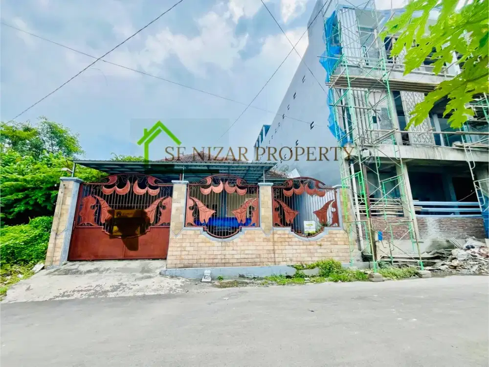 Rumah Hitung Tanah Bunga Merak Lebar 15m Dekat Suhat