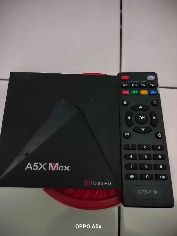 Stb android a5x max ram 4/32 OS 9