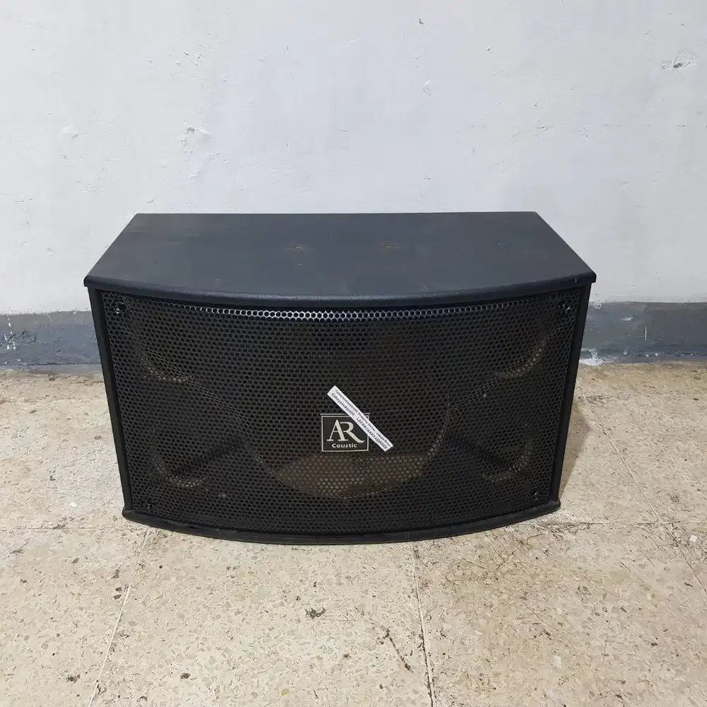 Box Speaker AR Coustic 10 inch Model BMB 1 Speaker 4 Tweeter Second