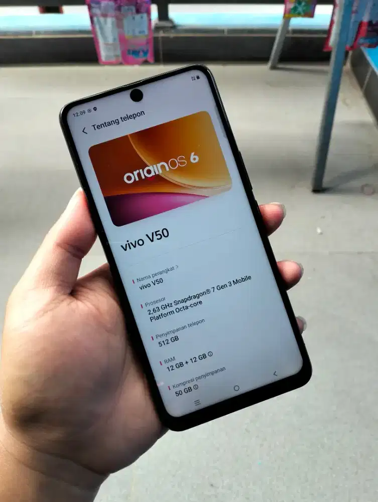 Vivo V50 5G 12/512 Lcd Gantian Biasa
