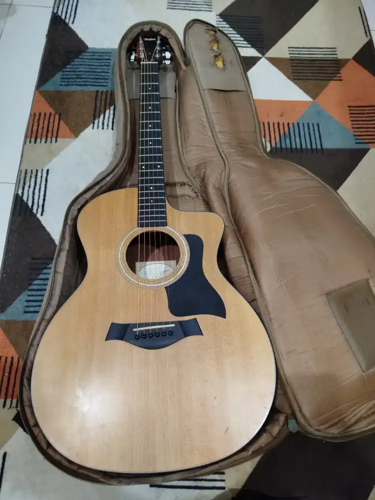 Gitar Akustik Elektrik Taylor 114ce Original 2017 + Bonus Hardcase USA