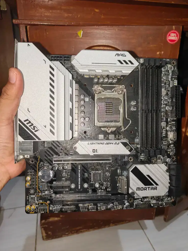 Motherboard MSI MAG B560M Mortar WIFI Like New Support Intel Gen 10/11