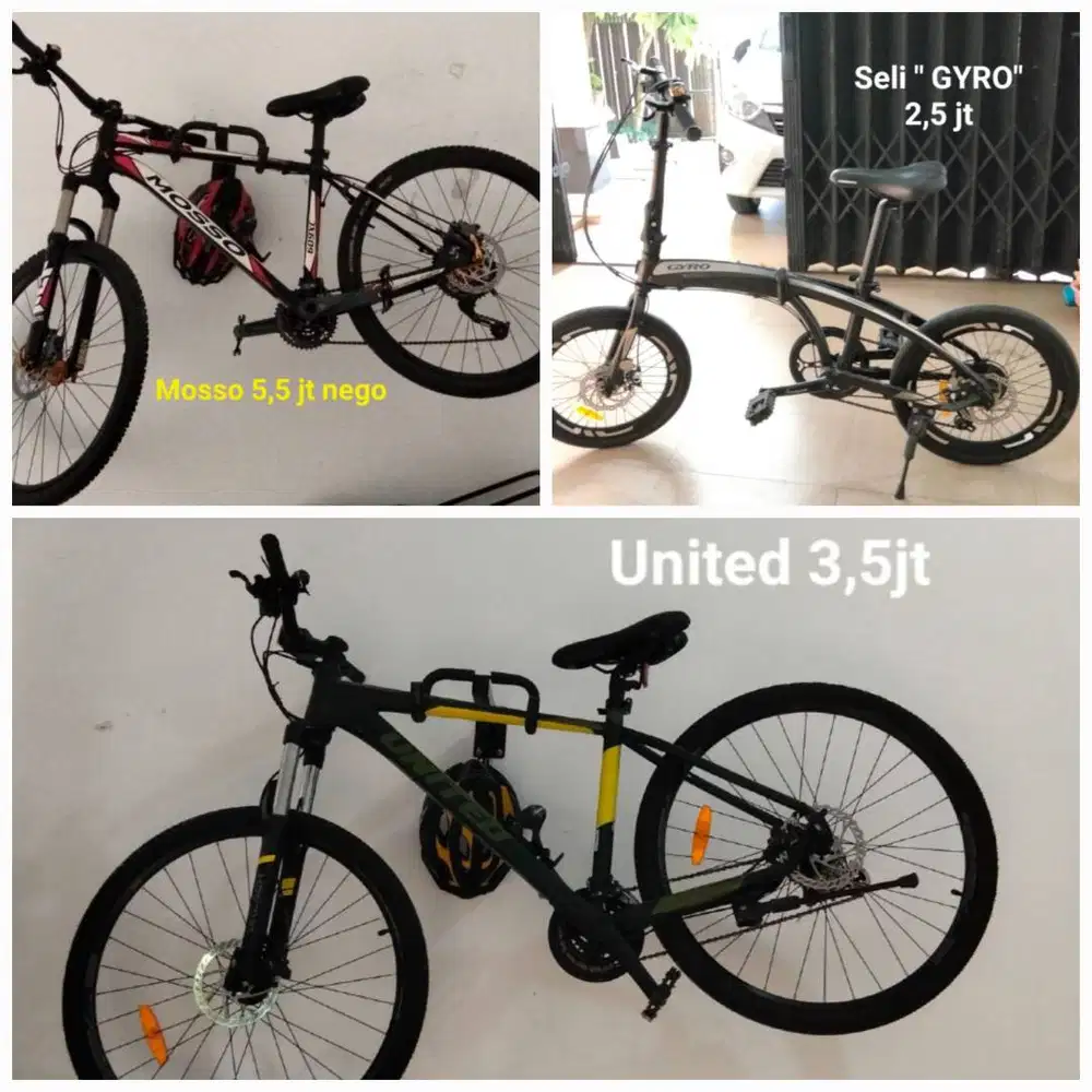 Sepeda bekas kondisi terawat dan good condition.Murah bisa nego.