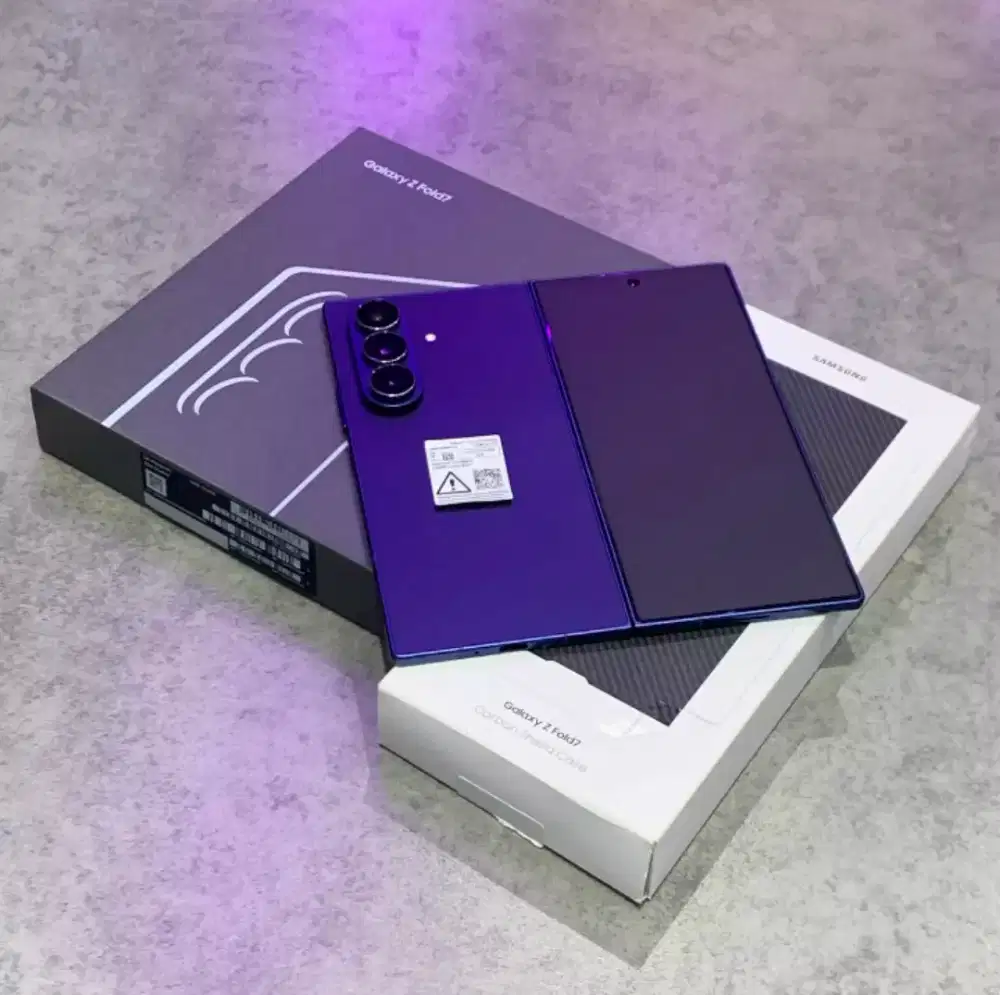Samsung Galaxy Z Fold 7 12/512 sein like new garansi on