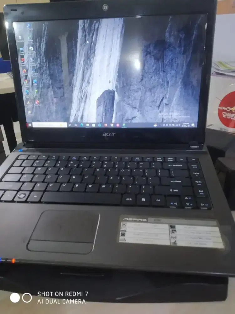 Laptop Accer Aspire 4750 Intel Core i3 Full Upgrade