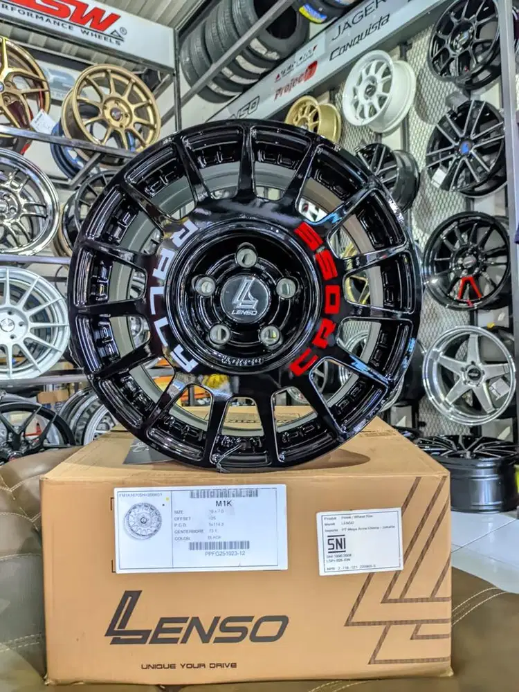 JUAL VELG LENSO RALLY CROSS BARU!!