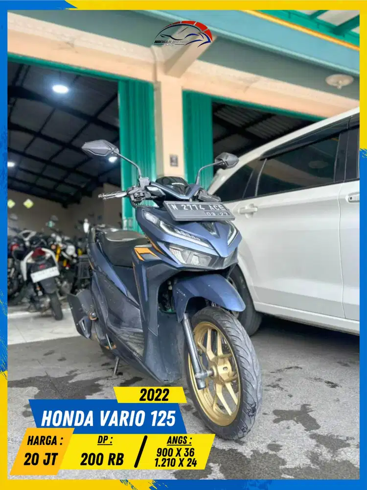 HONDA VARIO 125 2022 READY GASS LURR HIKMAH MOTOR KEPUH MALANG