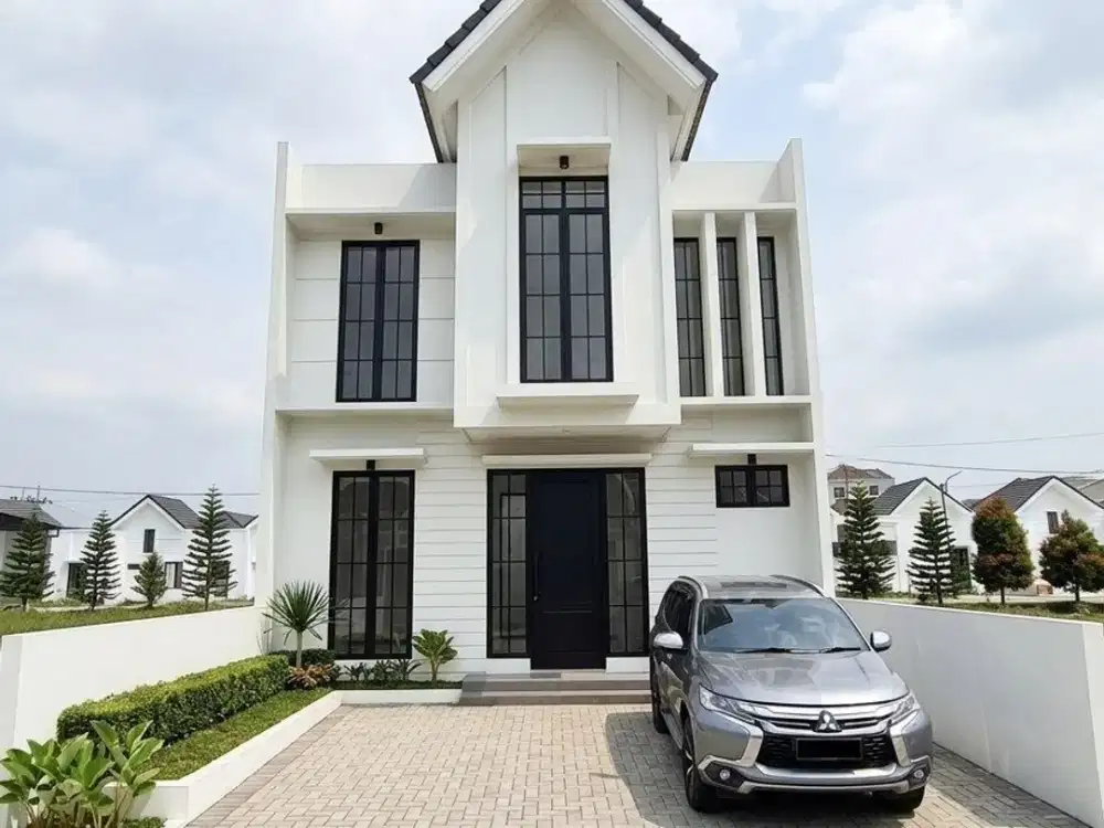 Dijual Rumah Strategis Desain American Classic di Gadang Sukun Malang