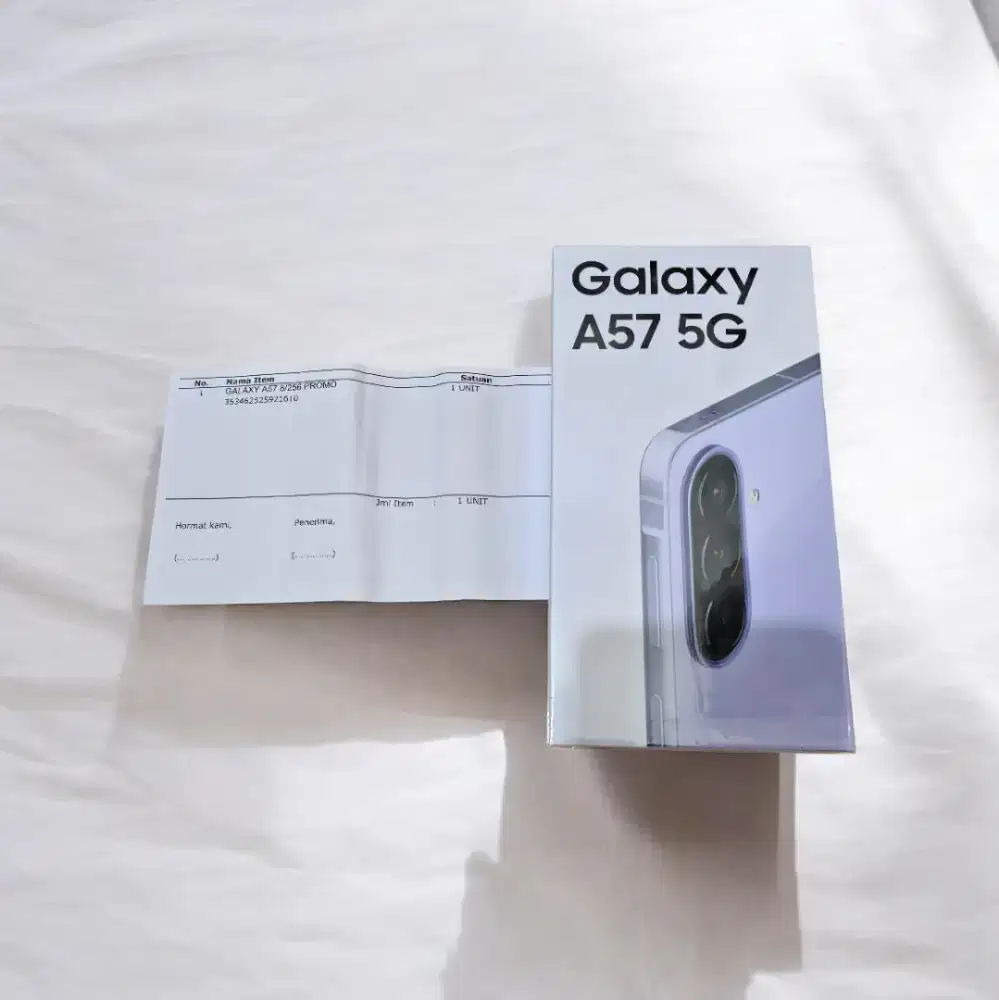 NEW BNIB !! SAMSUNG GALAXY A57 5G AI | 8/256GB | LILAC | Garansi Resmi