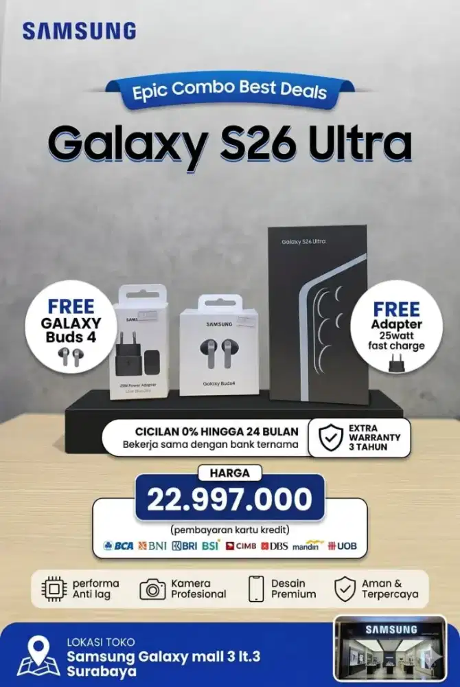 Promo s26 best deal