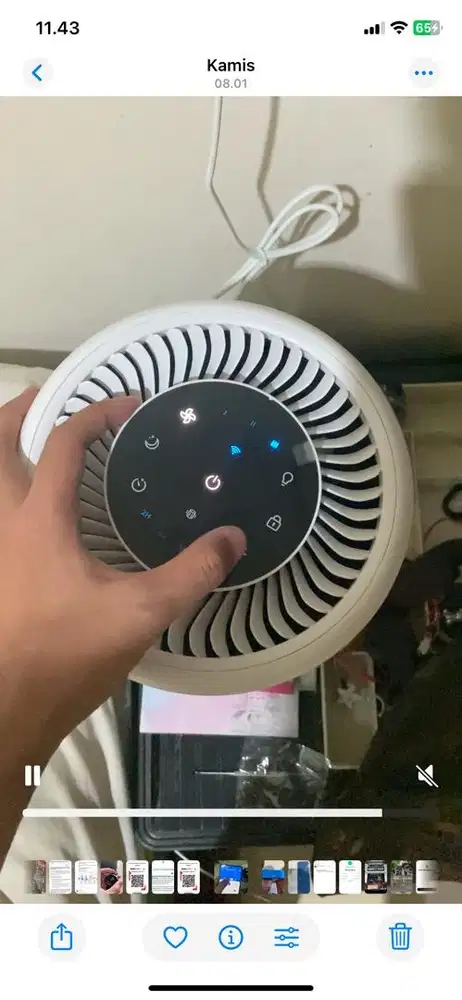 Air purifier + cadangan filter levoit smart s200 wifi true hepa