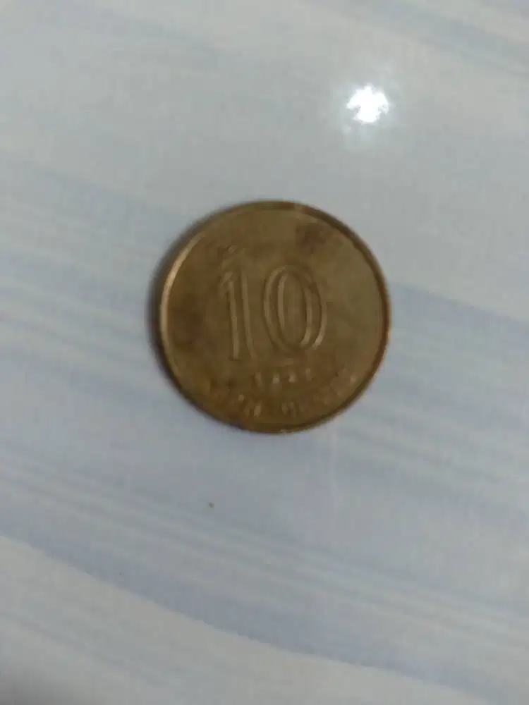 Koin kuno 10 ten cents tahun 1998